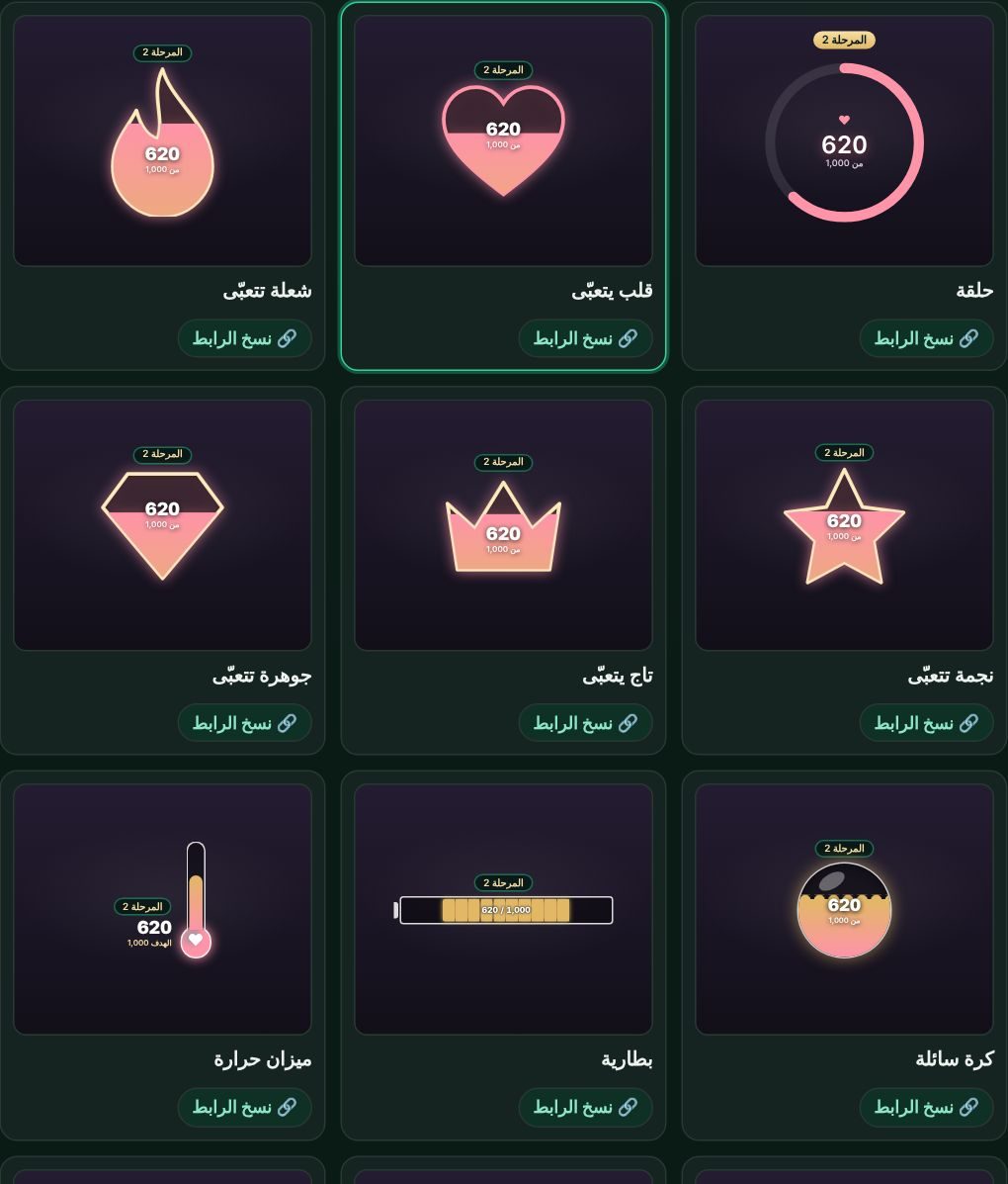 أشكال عداد التكبيس